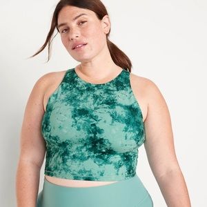 NWT Longline High Neck Sports Bra XL